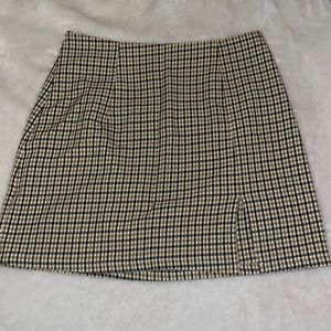 Plaid Skirt